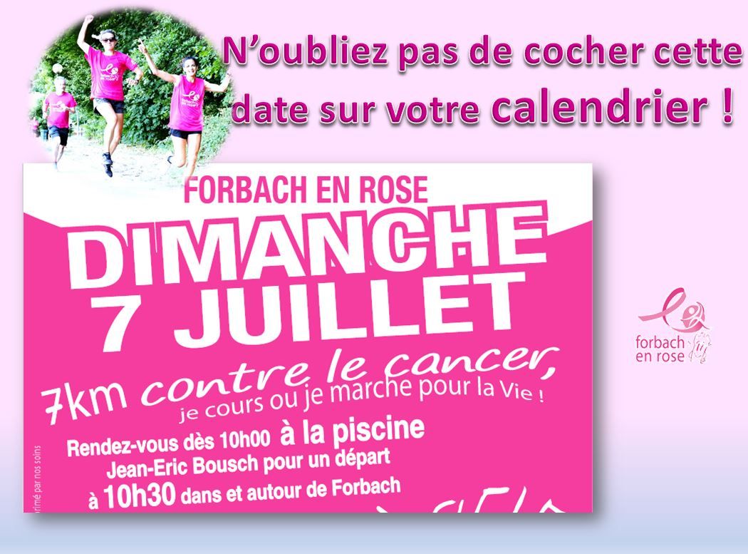 Forbach en rose Edition 2024